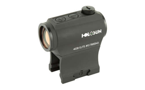 Sights Lasers Holosun Technologies 403B H-SUN ELITE 20MM 2MOA GRN SHAKE